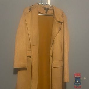 Forever 21 lapel coat